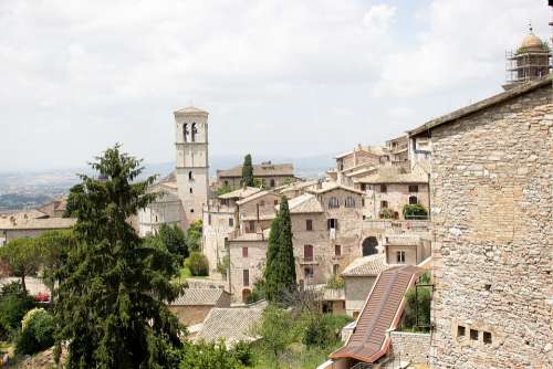 Assisi City Italy Historical