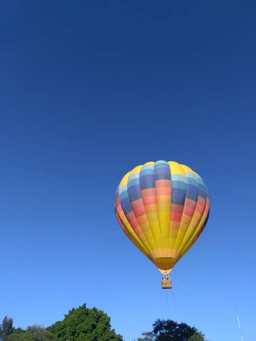 Balloon Sky Color Floating Colorful