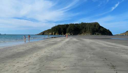 Beach Sand Sea Vacation Nature Coast Galicia