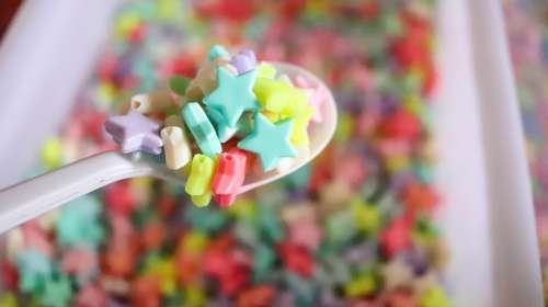 Beads Marble Jelly Beads Colorful Craft