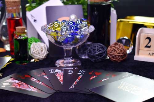 Black Poker Cards Poker Cards Alchemist Marbles