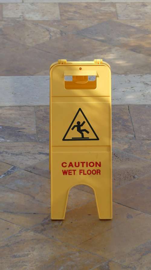 Board Wet Boards Water Buildings Warning