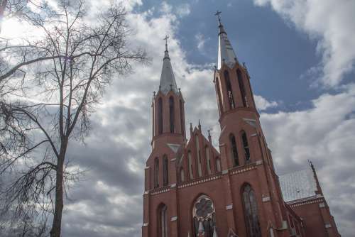 Building Architecture Sky The Catholic Church