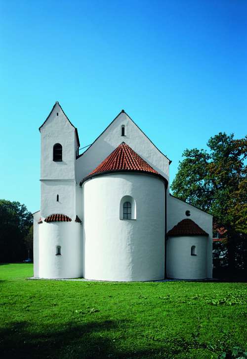 Church Rhaeto Romanic Architecture Monastery