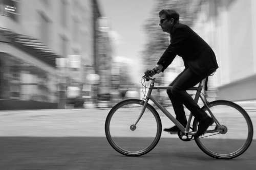 City Bike Cyclist Life Transport