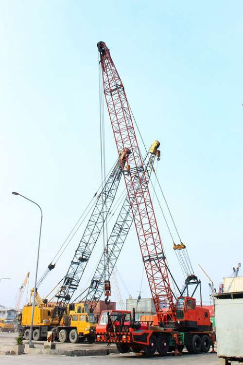 Crane Industry Industrial Technology Sky