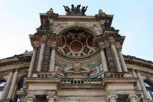 Dresden Building Architecture Historically