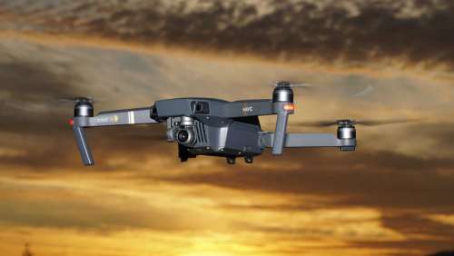 Drones Dji Dji Mavic Pro Sunset Flying Flight