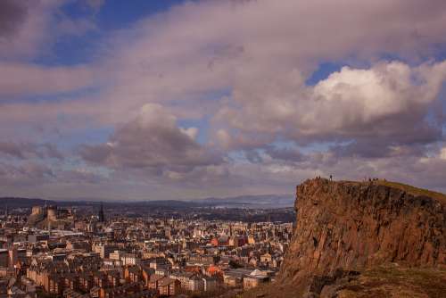 Edinburgh City Scotland Arthur'S Seat