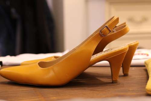 Fashion Shoes High Heels Elegant Heel Glamour