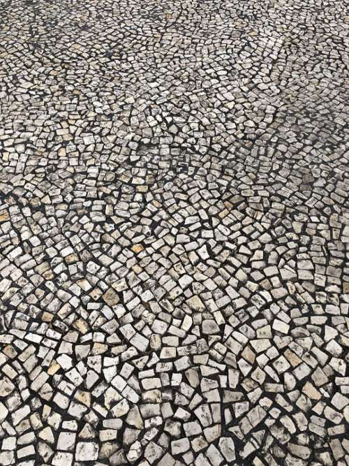 Floor Mosaic Path Ceramic Texture Pattern