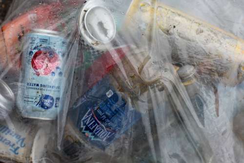 Garbage Plastic Beach Pollution Straws Box