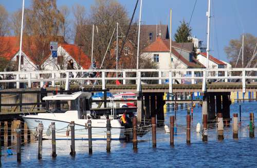 Greifswald Wieck Ryck Port Wieck Fishing Village