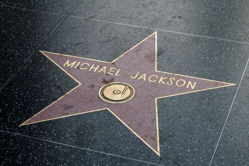 Hollywood Los Angeles Walk Of Fame Michael Jackson