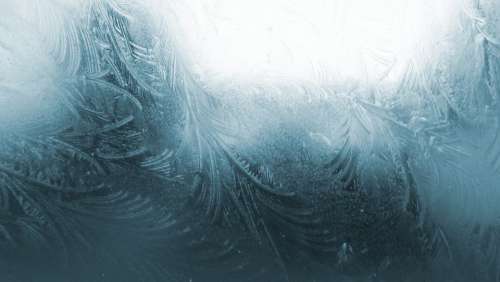 Ice Window Frost Eiskristalle Cold Frozen Winter