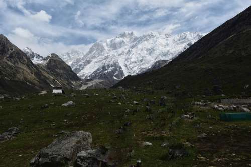 Kedarnath Mountains Uttarakhand Himalayas