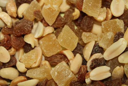 Mixture Food Diet Fruit Nuts Dried Health