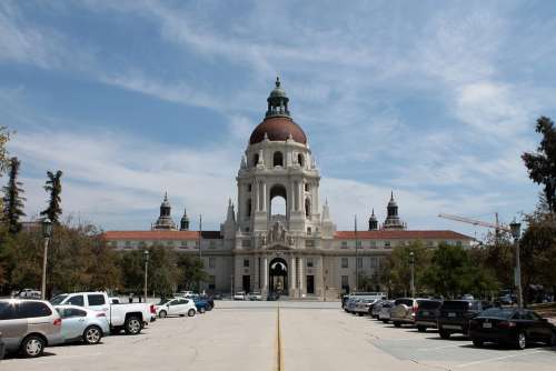 Pasadena California City Hall Historical Building