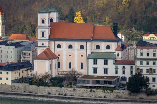 Passau Church Bishop Church Baroque Episcopal See