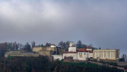Passau Veste Oberhaus Castle Building Fortress