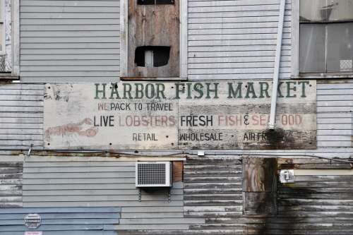 Port Fish Old Fish Market House Facade Shield