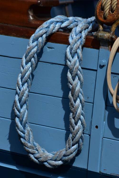 Rope Boat Sailboat Sea Node Port Strings