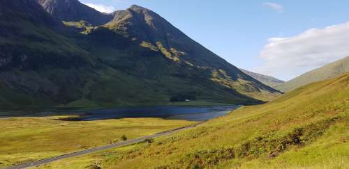 Scotland Nature Landscape Mountains Hill Highlands