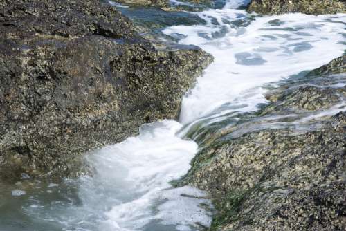Sea Rocks Costa Water Cliffs Landscape Holidays