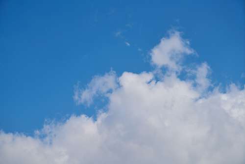 Sky Cloud Blue White Nature Clouds Holiday Air