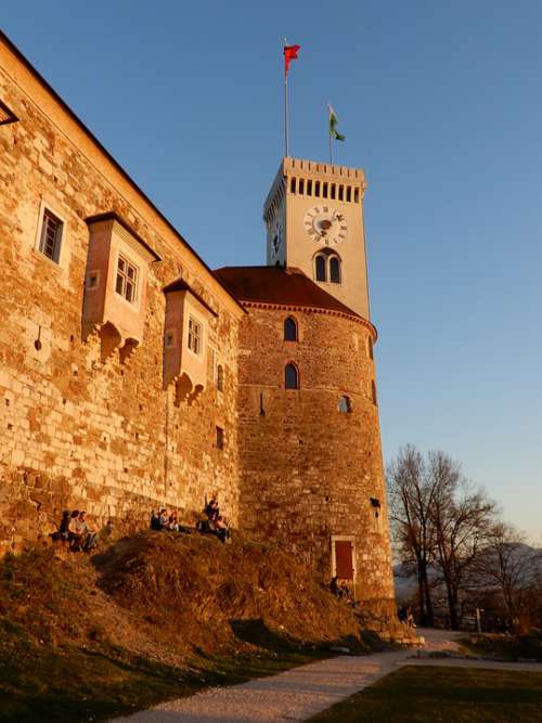 Slovenia Ljubljana Castle Tower