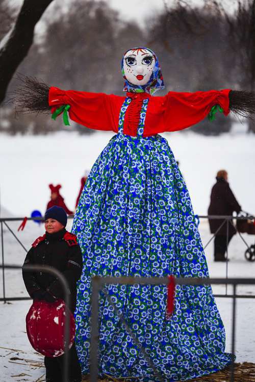 Spring Carnival March Holiday Kids Scarecrow