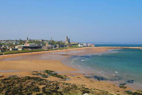 St Andrews Scotland Golf Beach Coast