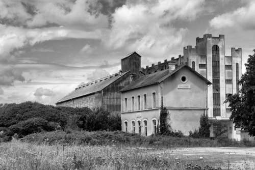 Station Building Abandoned Old