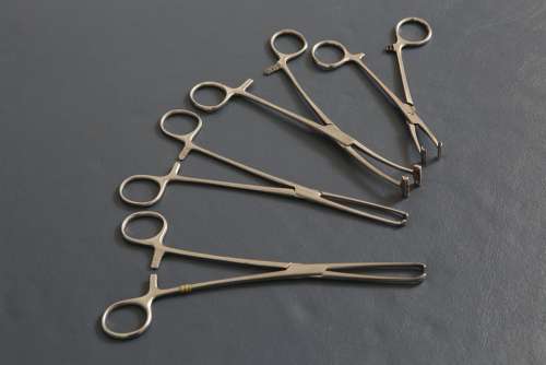 Surgery Instruments Clamp Steel