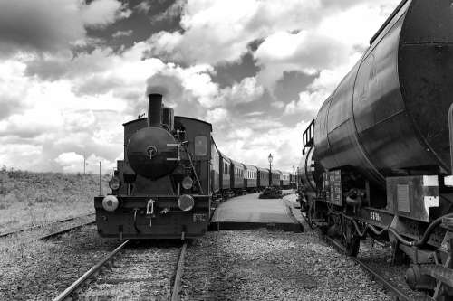 Train Steam Railway Locomotive Railroad Nostalgia