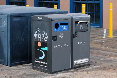 Trash Container Recycling Waste Garbage Recycle
