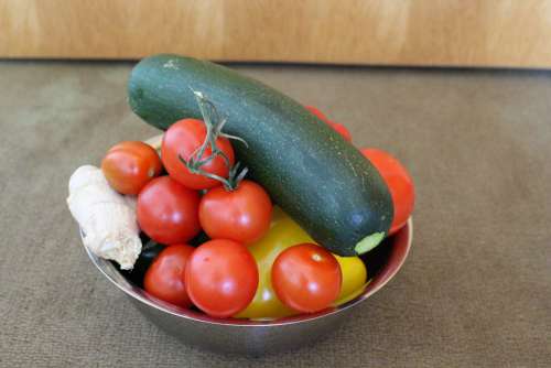 Vegetables Food Tomatoes Healthy Red Fresh Eat