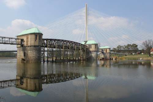 Wrocław Measles River Tama The Viaduct