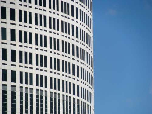 Building with Blue Sky