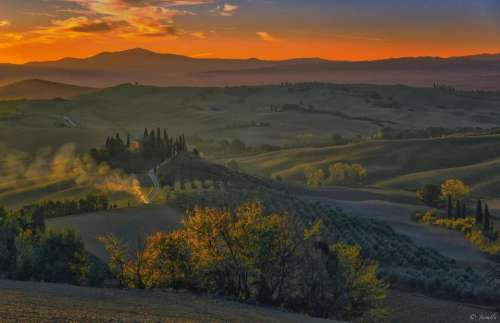 countryside Italy scenic scenery Europe