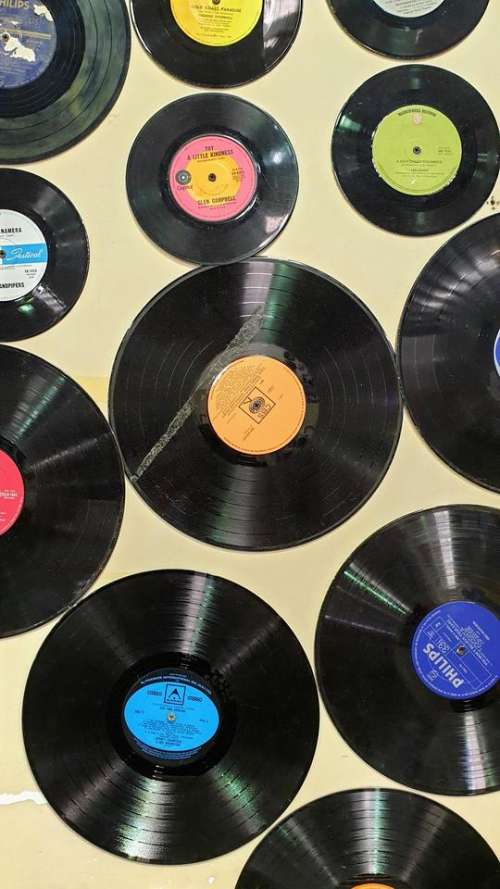 Records LPs music retro vinyl