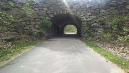 Franklin Park Tunnel Outdoors Nature