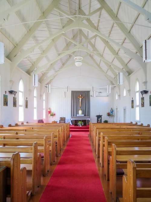 Catholic church pews Helensville Auckland