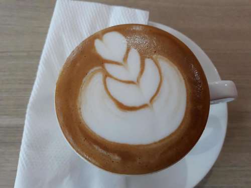 Coffee latte beverage 