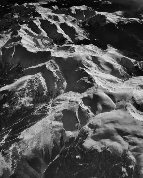 mountain snow pyrenees aerial winter