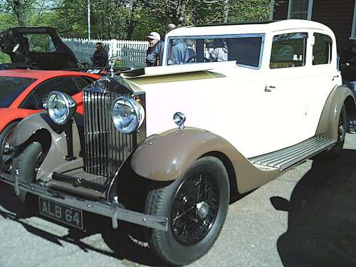 Antique Rolls Royce Show Car