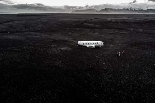 Iceland DC-3 Plane Wreckage