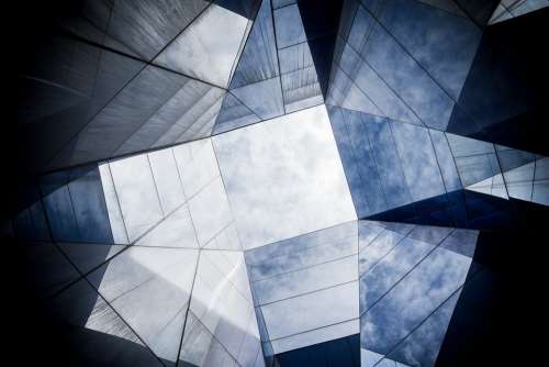 Architecture Building Geometric Glass