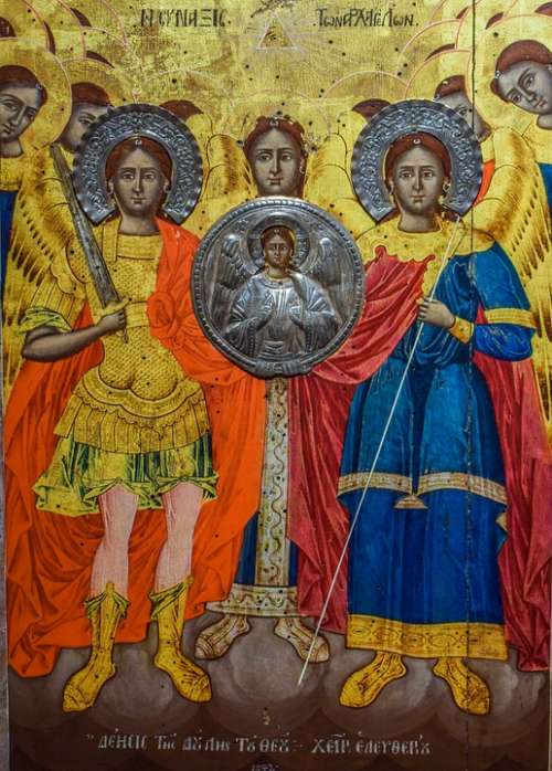 Assembly Of Archangels Synaxis Icon Religion