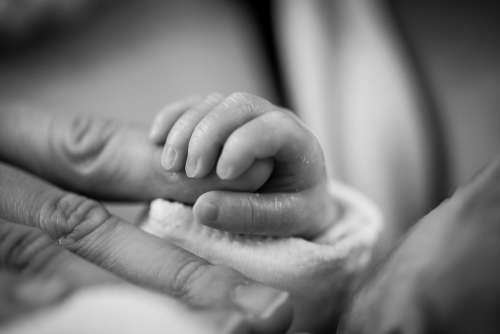 Baby Child Birth Trust Hand Macro Fear Love
